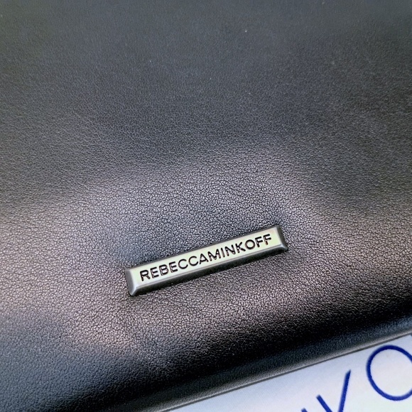 (Sold Out) Brand New Rebecca Minkoff Fine Leather Clutch Bag/ Studs and Zippers. - Picture 4 of 14